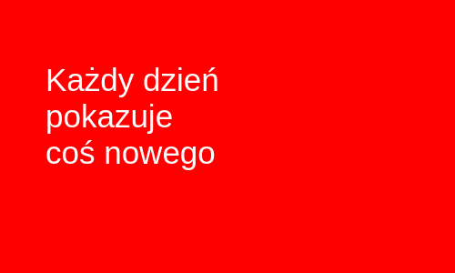 Każdy dzień